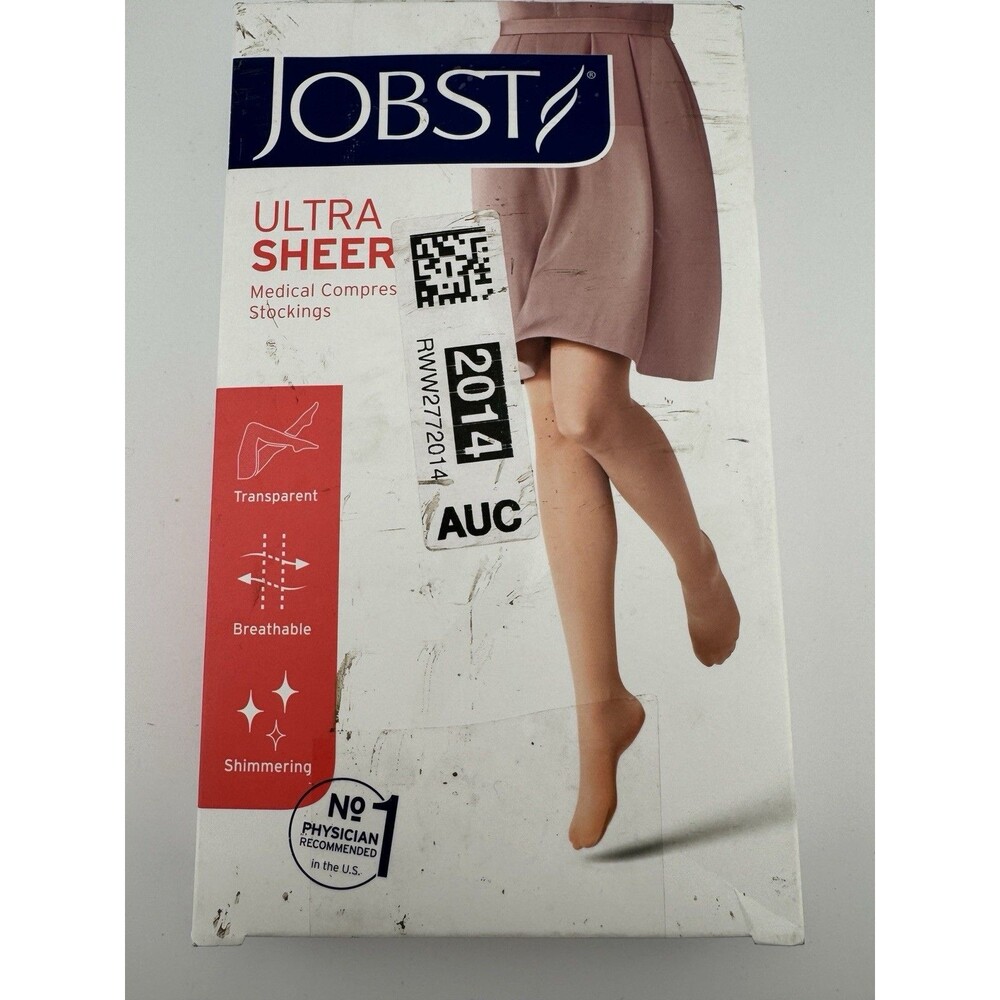 Jobst Women Ultrasheer Large Thigh CT 20-30mmHg Anthracite Hose Socks